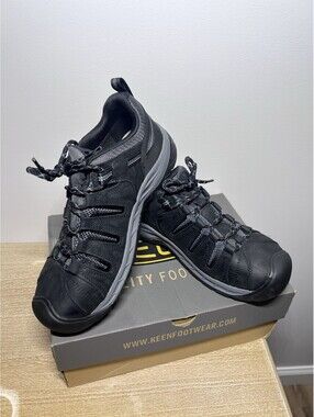 KEEN Men’s Safety Steel Toe Work Shoes Size 9.5